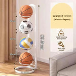 support balles sport moderne respectueux l'environnement noir blanc métal plastiqueiaux