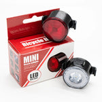 lampes vélo avant arrière led rechargeable usb noir blanc rouge moderne minimaliste