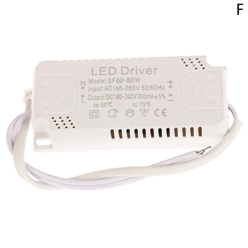 transformateur led alimentation 2036w 3050w 3660w 5070w 6080w blanc moderne adhésif câbles blancs