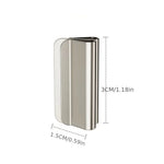 clips magnétiques rideaux argenté adhésif moderne minimaliste inoxydable détachable lumière fixe cặp 2PAIR