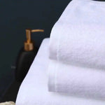serviettes bain coton blanc absorbant 70x140cm serviette main 35x75cm douces machine simple noël