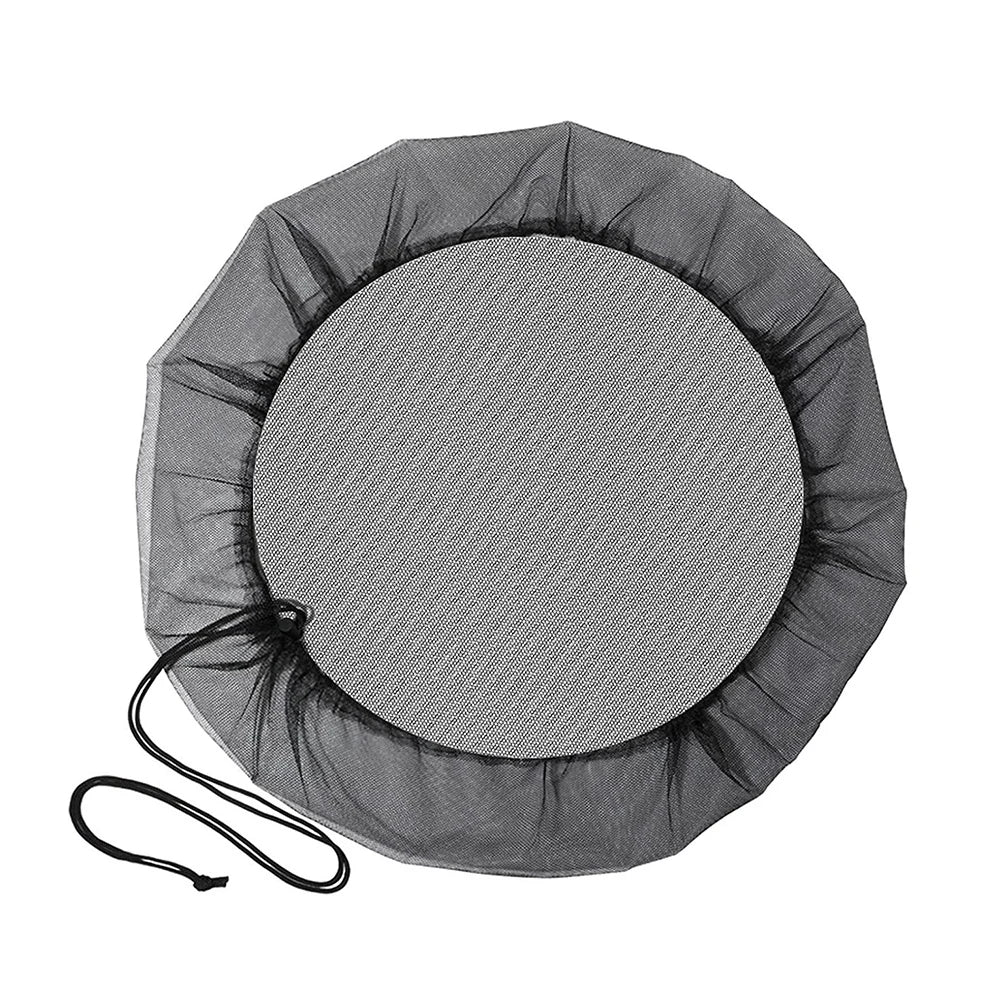 bouchon bassin maille bleu gris pratique ajustable eau protection récupération pluie 80cm 120cm