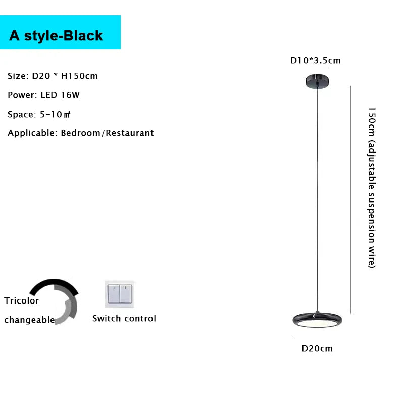 suspension lumineuse moderne argentée câble rond lisse énergie économique chambre salon