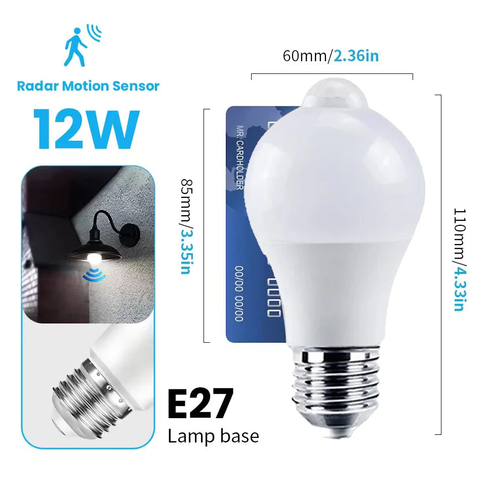 ampoule led détecteur mouvement e27 blanc flux lumineux 249 2000 moderne opacité mat auto