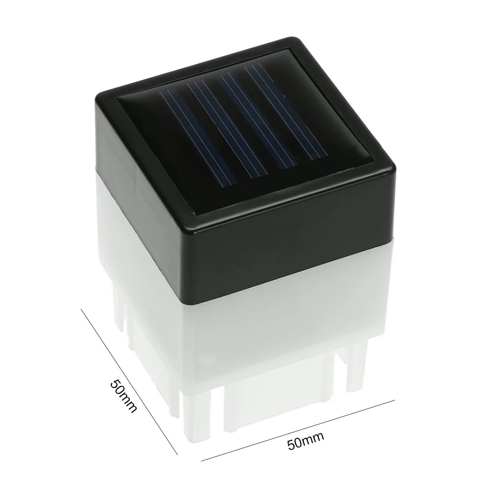 lampe solaire extérieure moderne ip55 led noir blanche rayures vacances jardin piscine clôture rue