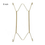 support mural doré moderne assiettes clips fixations variante 10 12 14 16 pouces