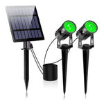 projecteur solaire led moderne panneaux solaires noir ip65 étanche autonomie vacancesextérieur đèn