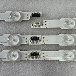 Bande lumineuse led blanc ronde translucent moderne connecteurs électriques étiquettes techniques numéros série