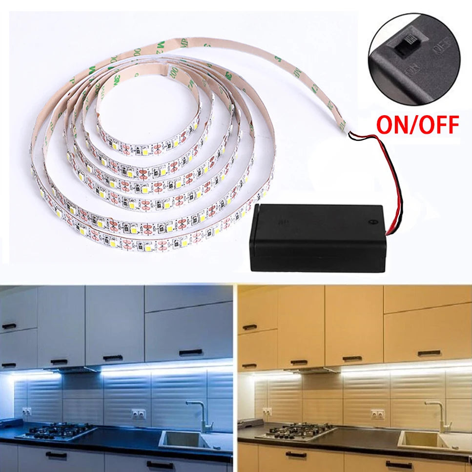 ruban led blanc flexible 60 led adhésif 3000k 6000k salon moderne