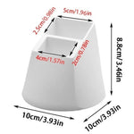 rangement télécommandes 3d impression noir blanc minimaliste moderne multifonctionnel plastique antidérapant maison