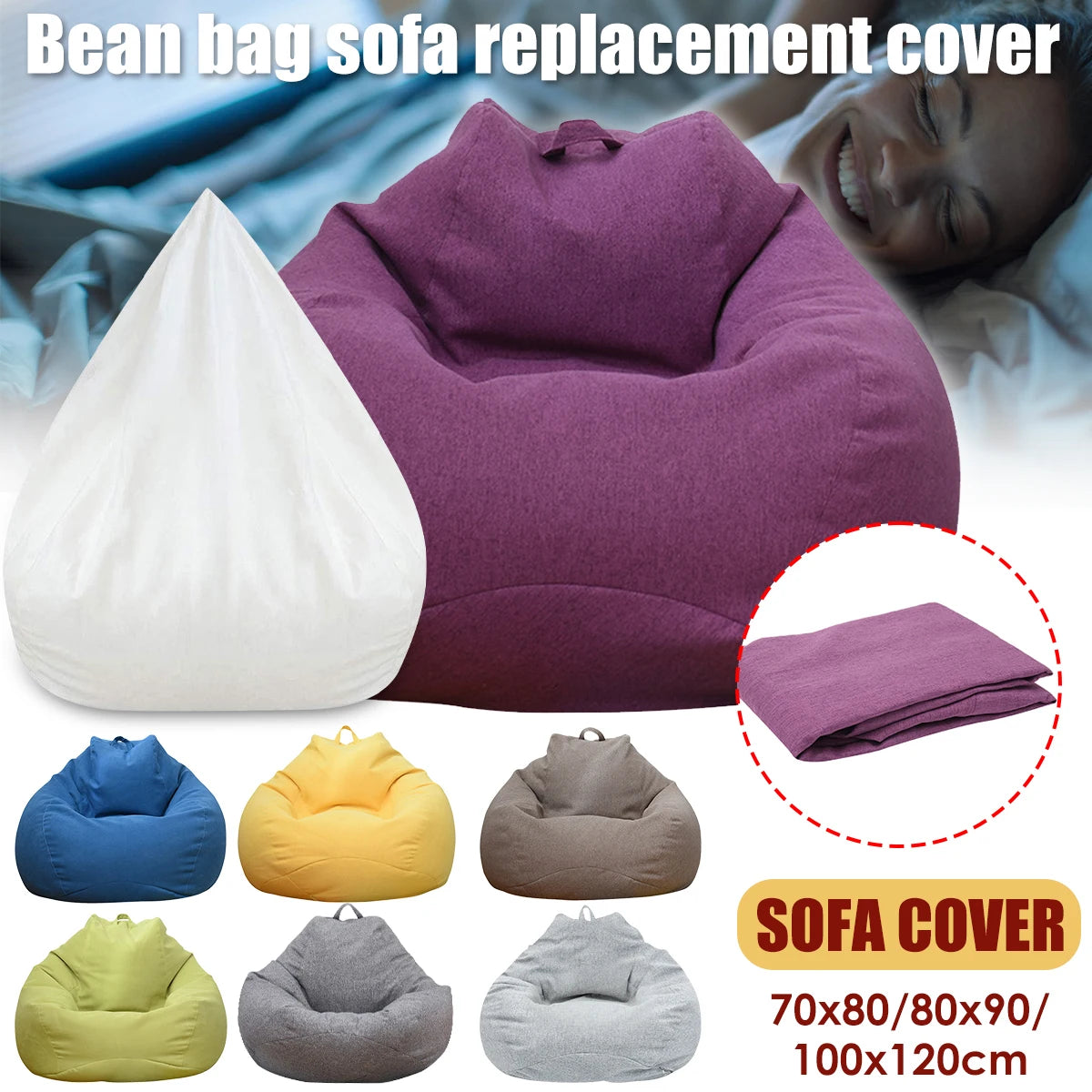 coussin sol gris moderne poignée 100x120cm violet jaune bleu vert polyestère