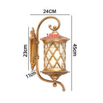 lampe murale bronze noir verre opalin classique vintage grille ajourée mur fixée interrupteur bouton