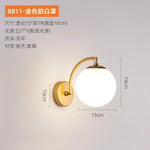 lampe murale moderne minimaliste noir doré éclairage cuisine entrée étude verre rond LEDflux lumineux