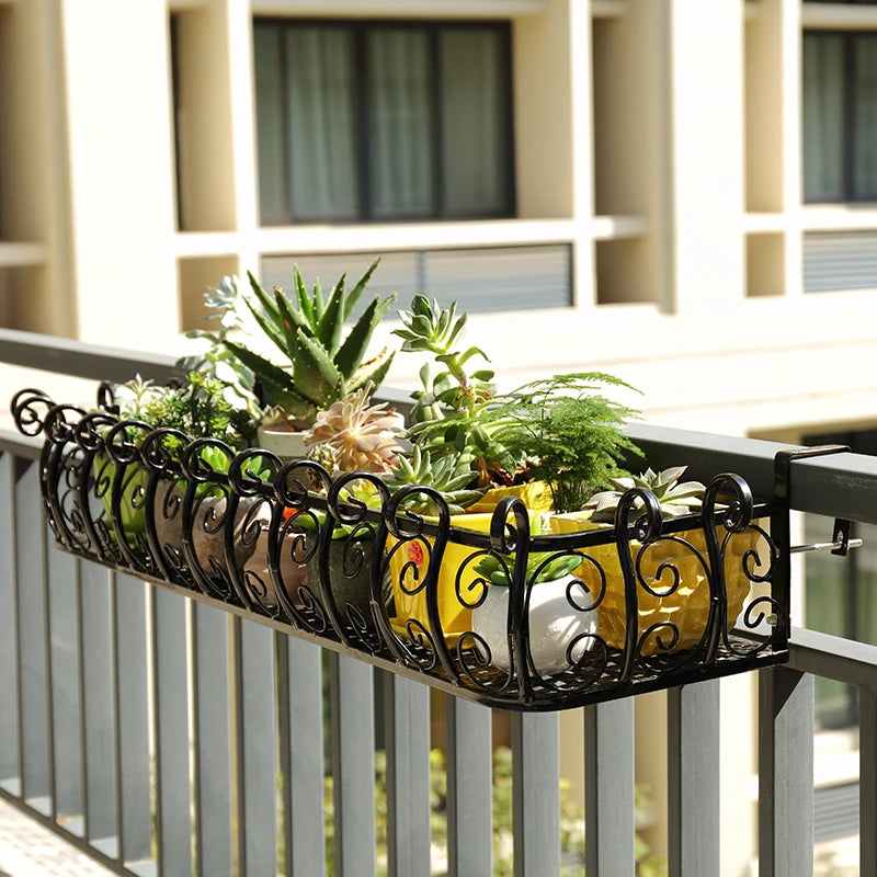 bac fleurs suspendu moderne spirale doré clips noir assemblage métalextérieurintérieurDecorationJardinPlantesSucculentes