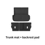 tapis sol tapis coffre subaru outback 2020 2024 noir rayures horizontales modernes fixations