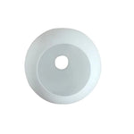 abat jour boule verre blanc moderne opaque 10cm 12.5cm 14.5cm 15cm 16cm 18cm 20cm