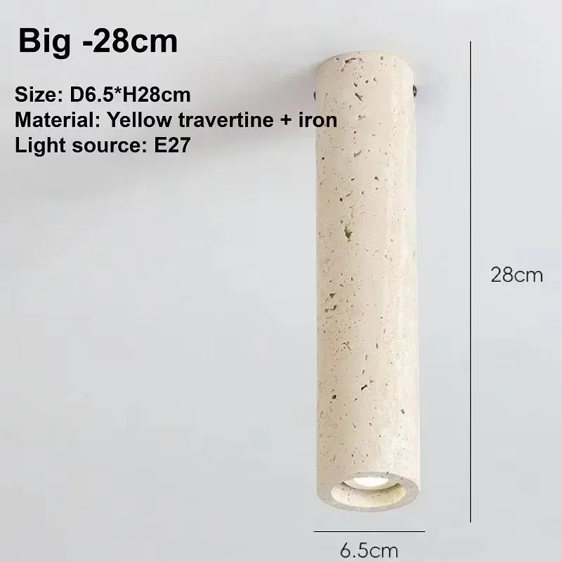 plafonniers led modernes pierre bois minimaliste éclairage quotidien interrupteur bouton couleurs lumière 3000k neutre