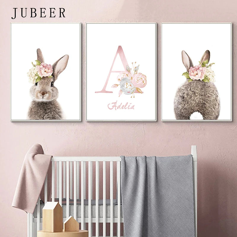 Toile de décoration pour chambre de fille avec design tendance
