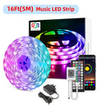 ruban led multicolore 16 millions couleurs bluetooth application contrôle moderne