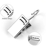 pinces rideau clips métal argenté moderne 20pcs 30pcs 50pcs decoration fenetre accessoire