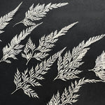 ruban décoratif feuilles fougère blanc classique décoration maison intérieur 24 pièces fleur séchée fleur