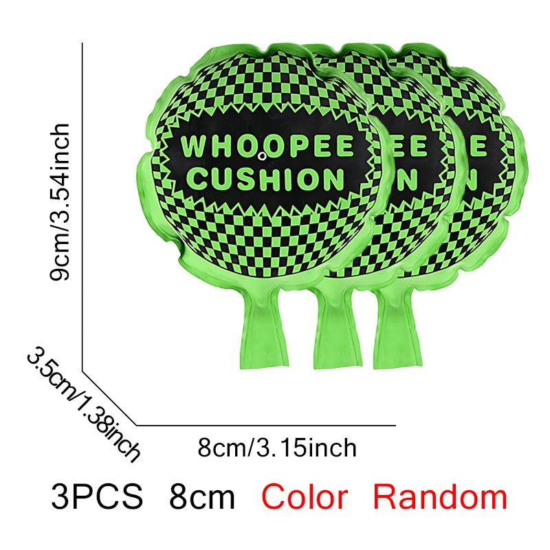 coussin sonore imperméable rouge vert bleu jaune carré noir blanc classique 21.5cm 12cm