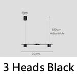 luminaire suspension led moderne rond noir or salon cuisine chambre