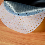 tapis cuisson riz silicone perforé moderne noir argenté blanc respectueux environnement 18cm 30cm 40cm