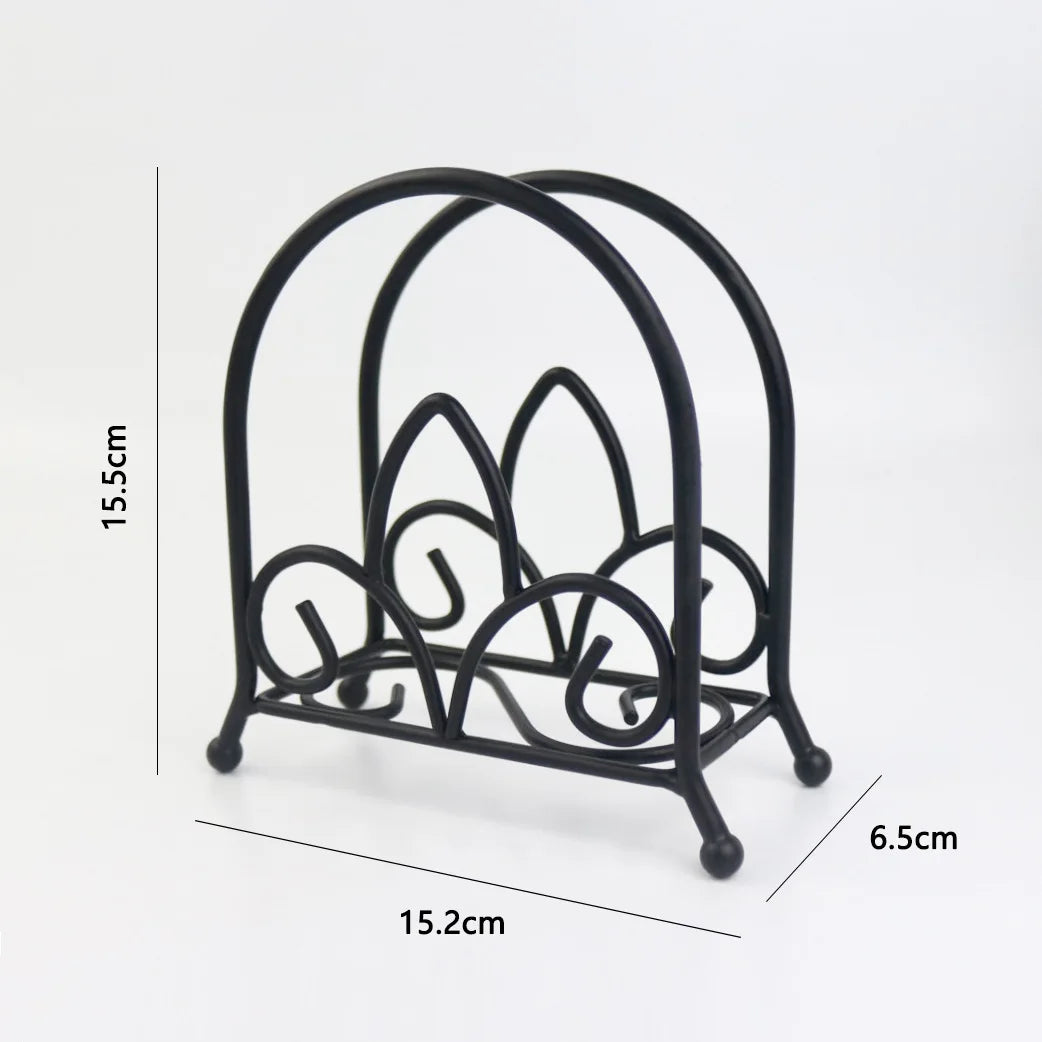 porte serviettes moderne or noir géométrique contemporain minimaliste métal serviettes