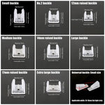 ruban led flexible blanc mat moderne clips fixation 2835 5050 5730 220v base lampe