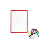 cadre photo magnétique coloré A5 transparent vert jaune bleu rouge rectangulaire moderne decorationintérieur
