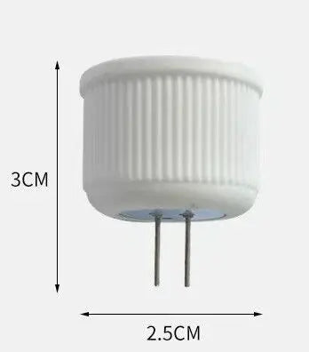 ampoules led blanc 3000k 4000k 6000k g9 g4 modernes opaques striées