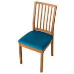 housse chaise extensible velours uni fauteuil cuisine salon moderne lavable