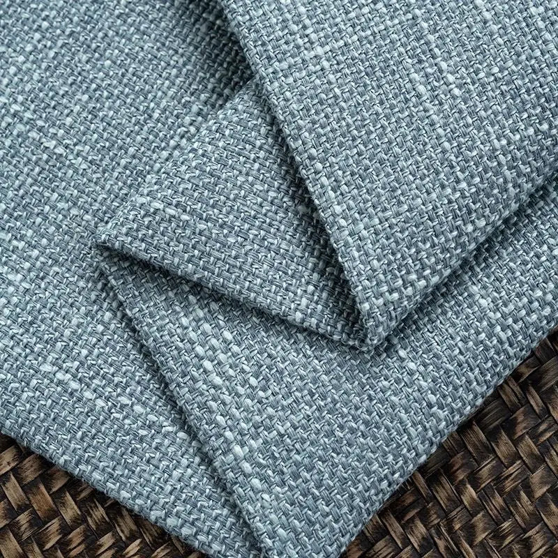 tissu canapé lin polyester résistant bricolage couture sofa pillowcase tablecloth moderne rustique gris beige