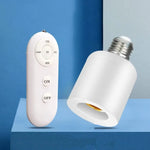 interrupteur sans fil timer 60w e27 led adaptable remote control moderne minimaliste 110v 220v