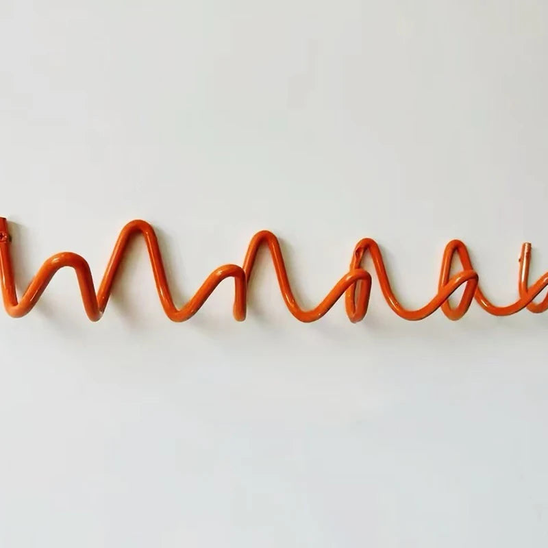 porte sacs moderne crochets orange noir rose bleu minimaliste clips muraux multifonctionnelsiaux nhà để