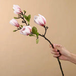 bouquet fleurs artificielles tulipe violet rose vert décoration maison mariage anniversaire baby shower pendaison
