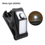 lampe solaire extérieure led détecteur mouvement ip65 moderne clips noir