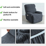 housses canapé gris imprimé végétal moderne pièces adhésifs polyester lavable printemps été
