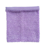 pochettes maille violet jaune rose bleu opaques modernes 10x12 inches DIY tutu