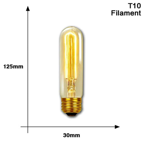 ampoule led filament rétro vintage globe transparent spirale dorée culotte e27 salon