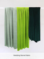 tissu velours polyester uni opaque moderne vert foncé vert clair noir rouge blanc resistant
