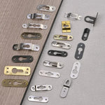 plaques fixation or noir argent modernes 30 pièces quincaillerie suspension cadres bois