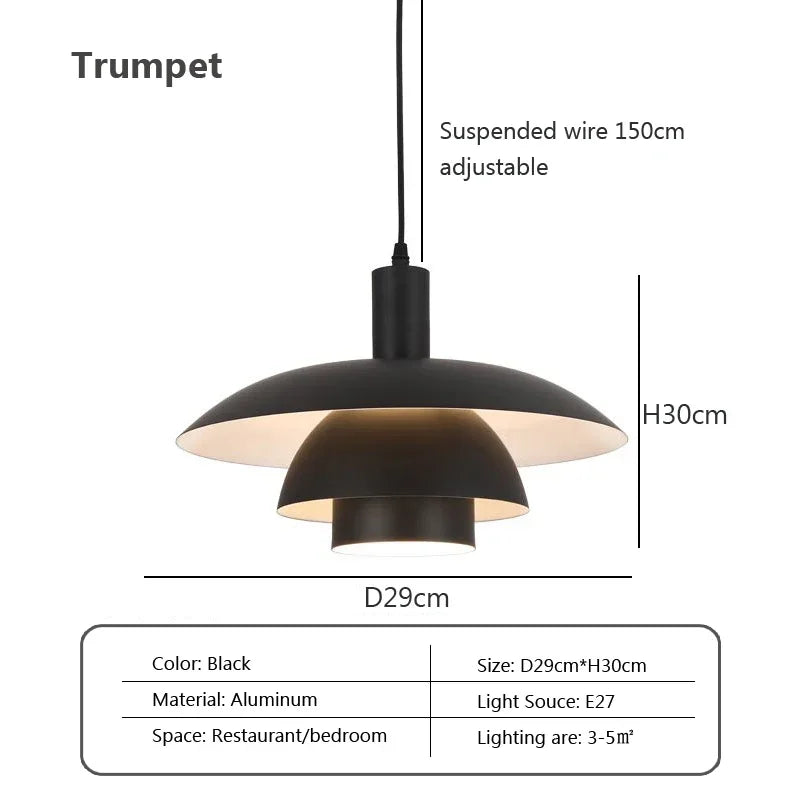 lampe suspendue moderne blanche minimaliste plafonnier salon chambre luminaires intérieur rond épuré