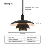 lampe suspendue moderne blanche minimaliste plafonnier salon chambre luminaires intérieur rond épuré