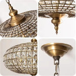 lustre pendentif cristal doré salon restaurant chambre exposition hall haute gamme creative