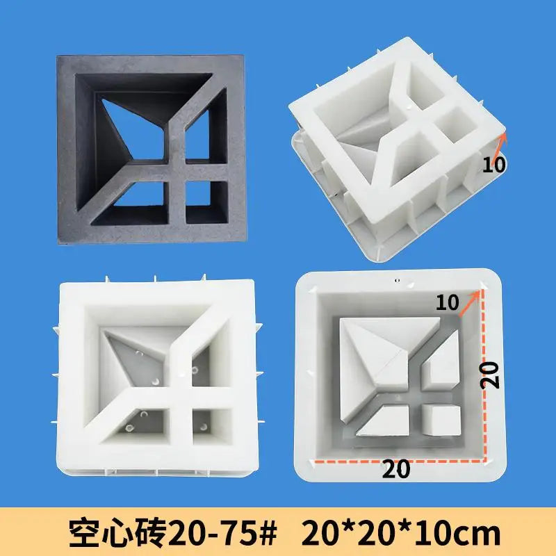 blocs décoratifs blancs motifs géométriques modernes facile utiliser cloisons décoratives intérieur extérieur