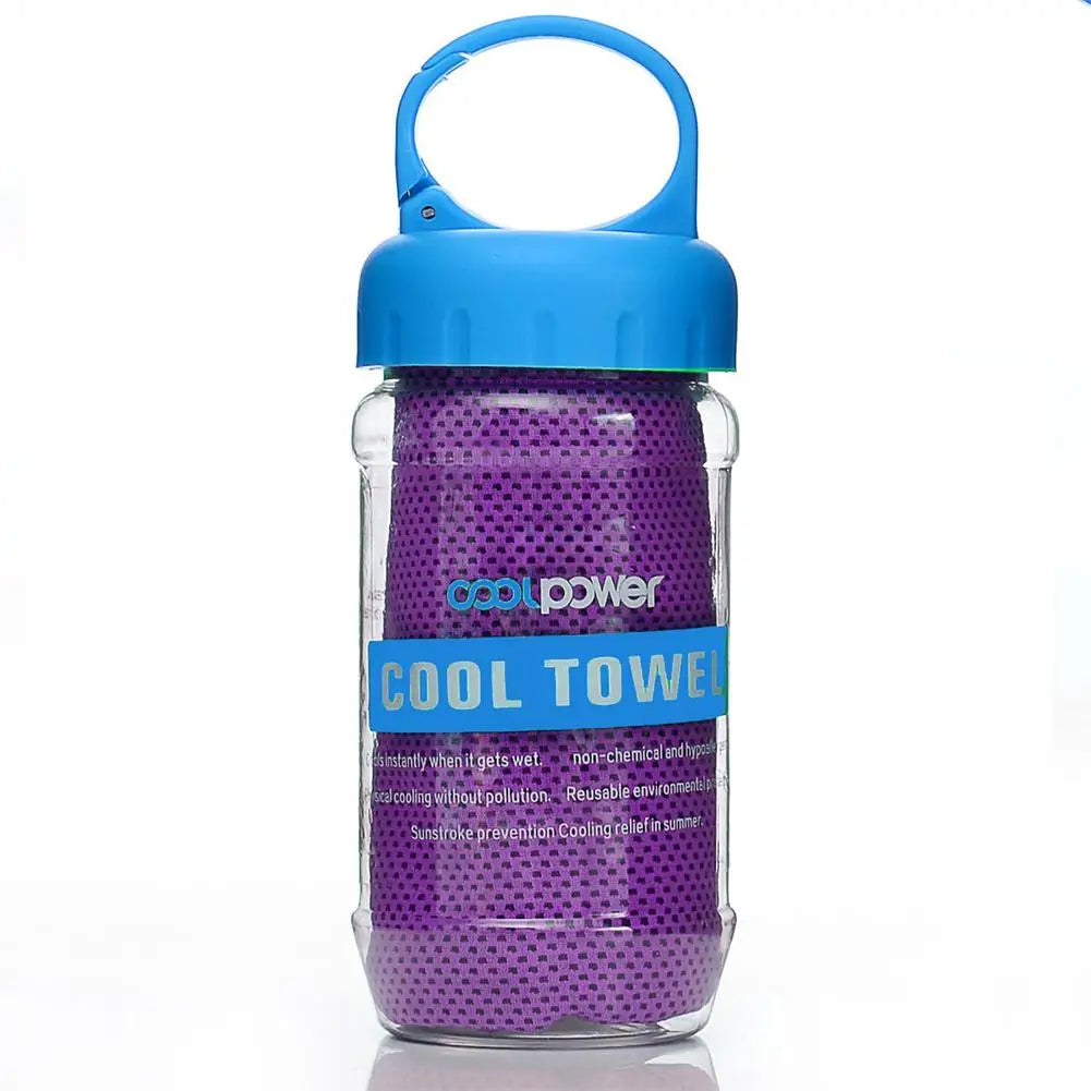 serviette sport polyestère bleu vert moderne maille fine rapide absorption haute qualité douce