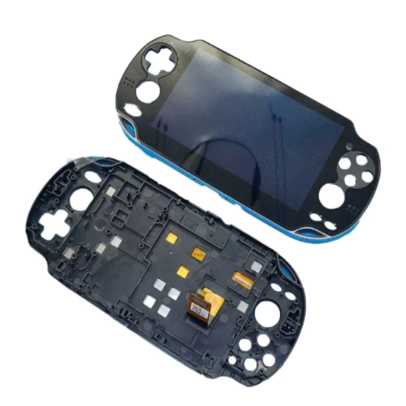 écran lcd tactile ps vita blanc bleu rouge clips batterie connecteurs boutons