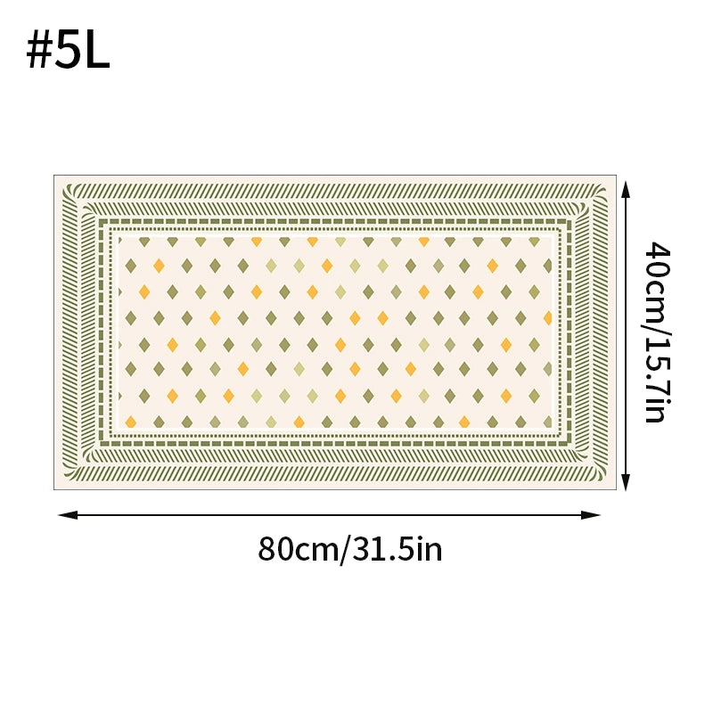 tapis bain anti dérapant absorbant moderne motif géométrique beige clair